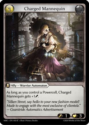 Charged Mannequin (045) - Mercurial Heart Foil - The Grand Archivist