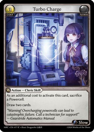 Turbo Charge (077) - Mercurial Heart Foil - The Grand Archivist