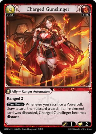 Charged Gunslinger (086) - Mercurial Heart Foil - The Grand Archivist