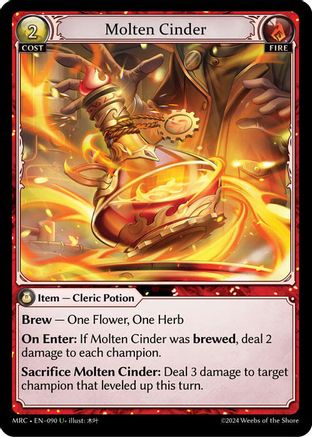 Molten Cinder (090) - Mercurial Heart Foil