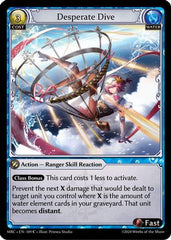 Desperate Dive (109) - Mercurial Heart Foil - The Grand Archivist