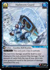 Hailstorm Guard (115) - Mercurial Heart Foil - The Grand Archivist