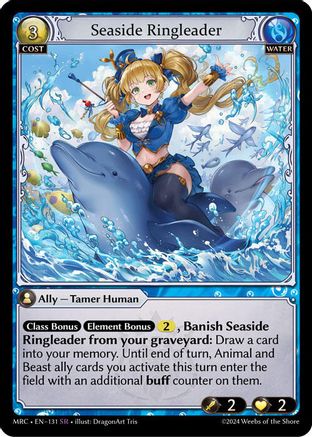 Seaside Ringleader (131) - Mercurial Heart Foil - The Grand Archivist