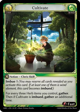 Cultivate (141) - Mercurial Heart Foil - The Grand Archivist