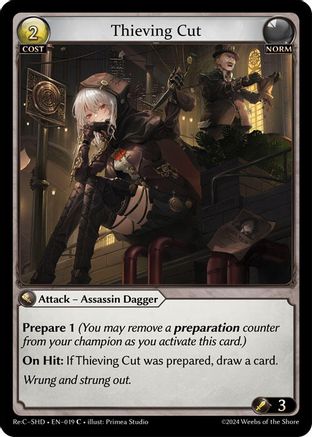 Thieving Cut (019) - Tristan ReCollection Shadowdancer