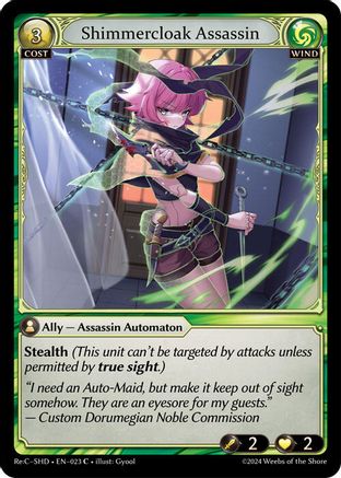 Shimmercloak Assassin (023) - Tristan ReCollection Shadowdancer