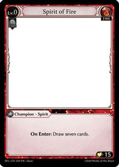 Spirit of Fire (039) - Supporter Pack 2