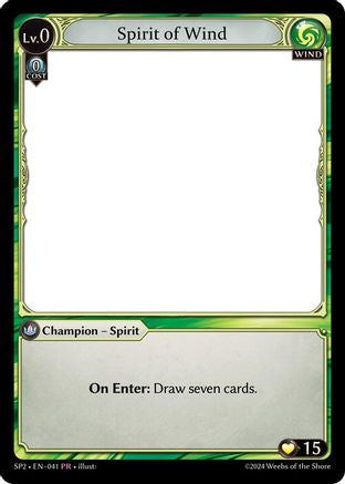 Spirit of Wind (041) - Supporter Pack 2 - The Grand Archivist