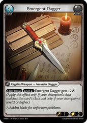 Emergent Dagger (012) - Mortal Ambition - The Grand Archivist