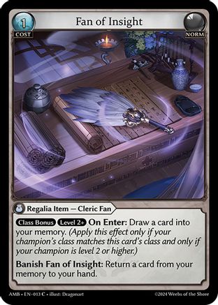 Fan of Insight (013) - Mortal Ambition - The Grand Archivist