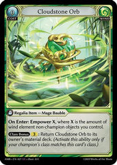 Cloudstone Orb (027) - Mortal Ambition