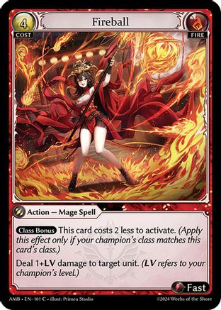 Fireball (101) - Mortal Ambition - The Grand Archivist