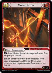 Molten Arrow (112) - Mortal Ambition Foil - The Grand Archivist