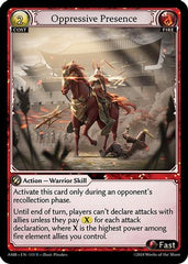 Oppressive Presence (113) - Mortal Ambition - The Grand Archivist