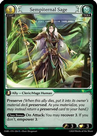 Sempiternal Sage (226) - Mortal Ambition - The Grand Archivist
