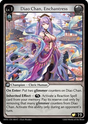Diao Chan, Enchantress (004) - Abyssal Heaven - The Grand Archivist