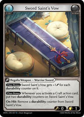 Sword Saint's Vow (017) - Abyssal Heaven Foil - The Grand Archivist