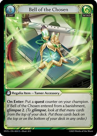 Bell of the Chosen (024) - Abyssal Heaven Foil - The Grand Archivist