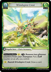 Windspire Crest (026) - Abyssal Heaven Foil