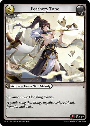 Feathery Tune (047) - Abyssal Heaven Foil