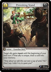 Provoking Stand (058) - Abyssal Heaven Foil - The Grand Archivist