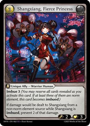 Shangxiang, Fierce Princess (062) - Abyssal Heaven - The Grand Archivist