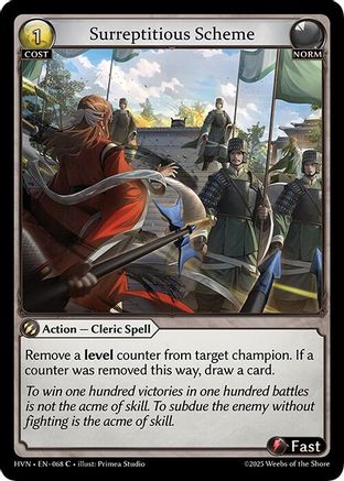 Surreptitious Scheme (068) - Abyssal Heaven