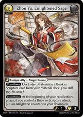 Zhou Yu, Enlightened Sage (073) - Abyssal Heaven Foil - The Grand Archivist
