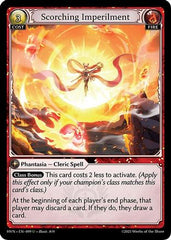 Scorching Imperilment (099) - Abyssal Heaven Foil - The Grand Archivist