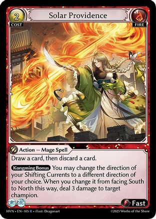 Solar Providence (105) - Abyssal Heaven Foil - The Grand Archivist