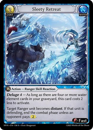 Sleety Retreat (138) - Abyssal Heaven Foil - The Grand Archivist