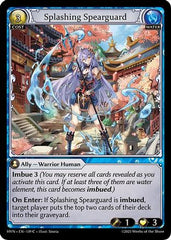 Splashing Spearguard (139) - Abyssal Heaven Foil - The Grand Archivist