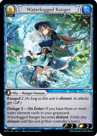 Waterlogged Ranger (145) - Abyssal Heaven Foil - The Grand Archivist