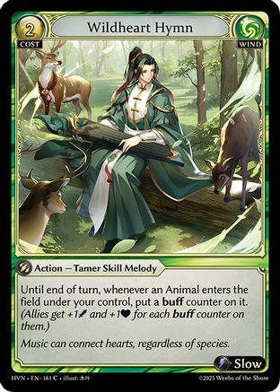 Wildheart Hymn (181) - Abyssal Heaven Foil - The Grand Archivist