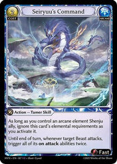 Seiryuu's Command (187) - Abyssal Heaven Foil - The Grand Archivist