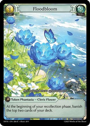 Floodbloom (206) - Abyssal Heaven Foil - The Grand Archivist