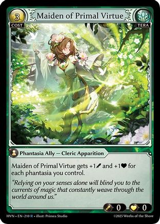 Maiden of Primal Virtue (210) - Abyssal Heaven Foil