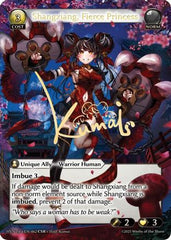 Shangxiang, Fierce Princess (CSR) (062) - Abyssal Heaven Foil - The Grand Archivist