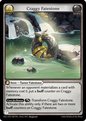 Craggy Fatestone (040) - Promotional Cards Foil