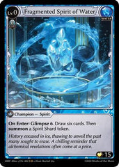 Fragmented Spirit of Water (2) - Mercurial Heart Alter Edition Foil - The Grand Archivist