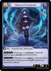 Moonveil Android (202) - Mercurial Heart Alter Edition Foil - The Grand Archivist
