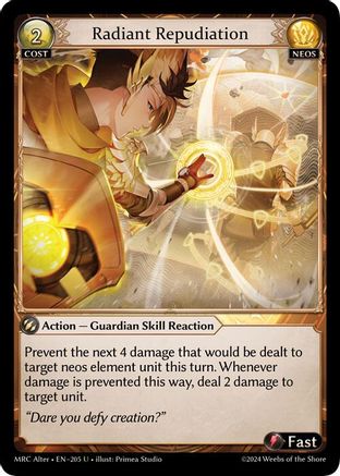 Radiant Repudiation (205) - Mercurial Heart Alter Edition - The Grand Archivist