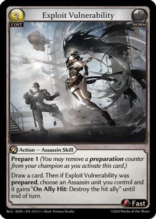 Exploit Vulnerability (013) - Tristan Shadowdancer ReCollection Lite