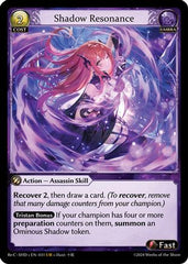 Shadow Resonance (031) - Tristan Shadowdancer ReCollection Lite