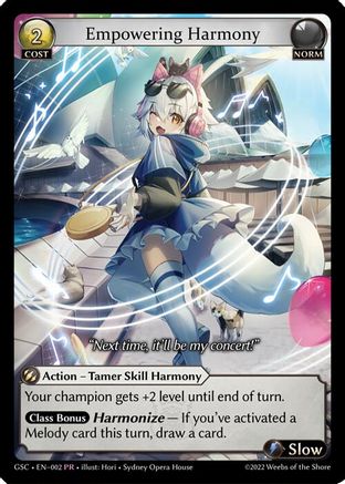 Empowering Harmony (002) - Promotional Cards Foil