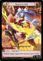 Spurn to Ash (004) - Promotional Cards Foil