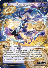 Chronowarp (200) - Distorted Reflections Foil - The Grand Archivist