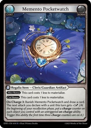 Memento Pocketwatch (014) - Distorted Reflections - The Grand Archivist