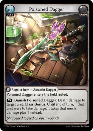 Poisoned Dagger (017) - Distorted Reflections