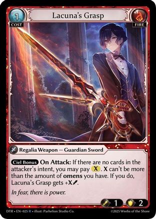 Lacuna's Grasp (025) - Distorted Reflections Foil - The Grand Archivist